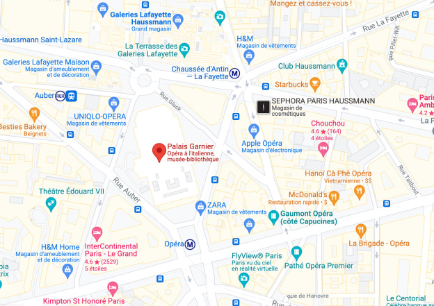 Le saviez-vous ? Les rues autour de l’Opéra Garnier sont bien particulières