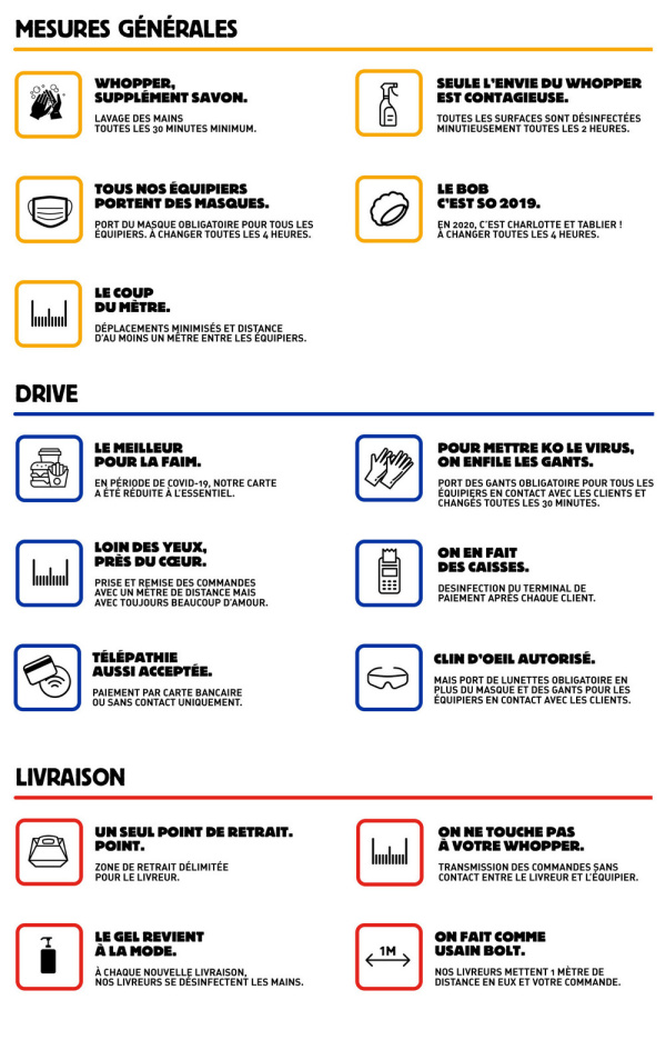 Burger King rouvre progressivement en drive ou en livraison