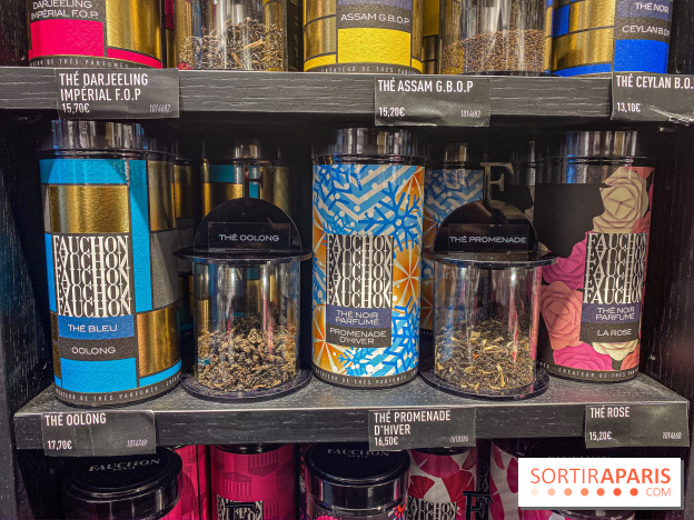 Fauchon Thé & Infusion, la 1ère boutique à Paris