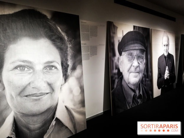 La voix des témoins, l'exposition au mémorial de la shoah