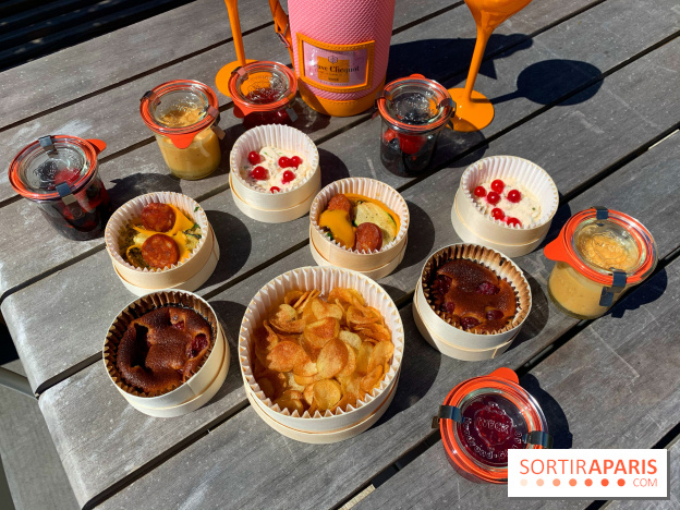 Panier pique-nique Jean Imbert x Veuve Clicquot