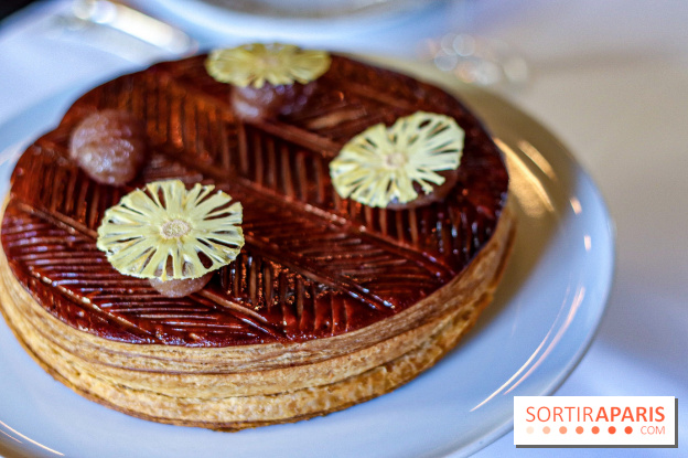 La Bûche de Noël 2020 et Galette des rois 2021 de Guy Martin au Grand Véfour