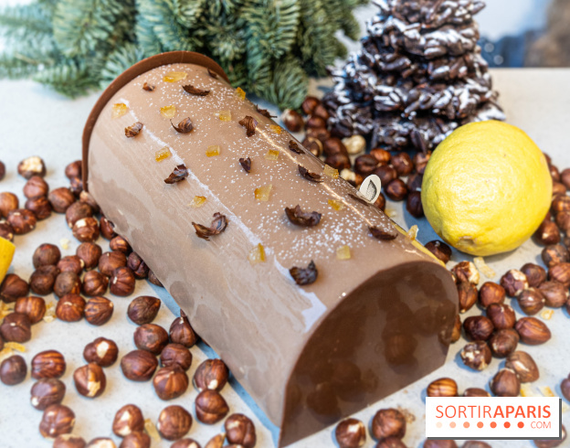 Photos : Les Bûches de Noël de Yann Menguy à la Goutte d'Or Pâtisserie 2020