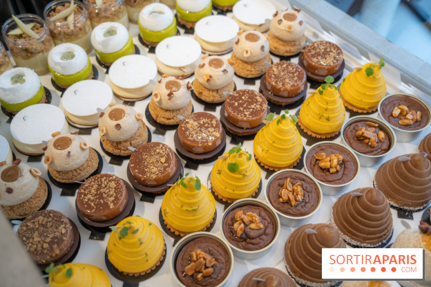 Photos : Les Bûches de Noël de Yann Menguy à la Goutte d'Or Pâtisserie 2020