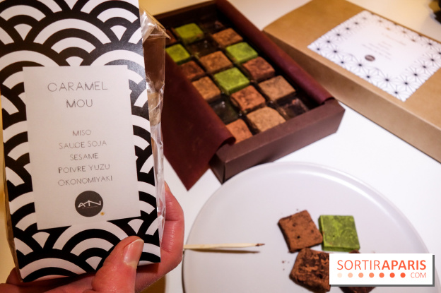 An Japonaise lance une gamme de chocolats et caramels, les photos