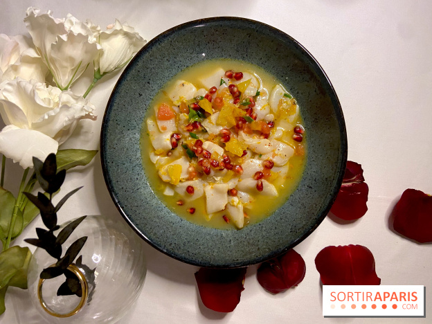 Le menu de Saint-Valentin 2021 de l'hôtel de Crillon