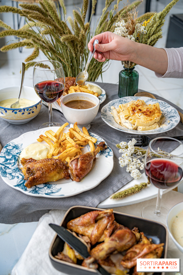 Menu volaille et truffe du Coq Rico, les photos