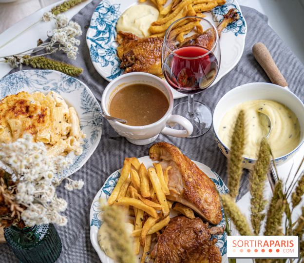 Menu volaille et truffe du Coq Rico, les photos