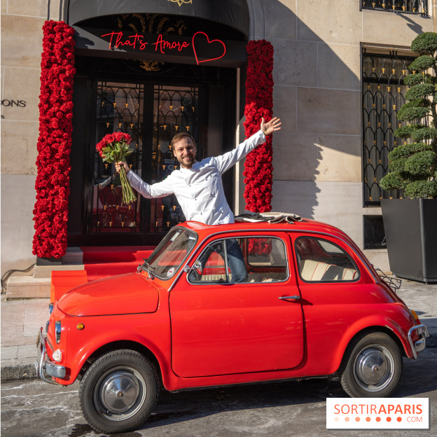 Le pop-up éphémère de Saint-Valentin du Four Seasons George V Paris