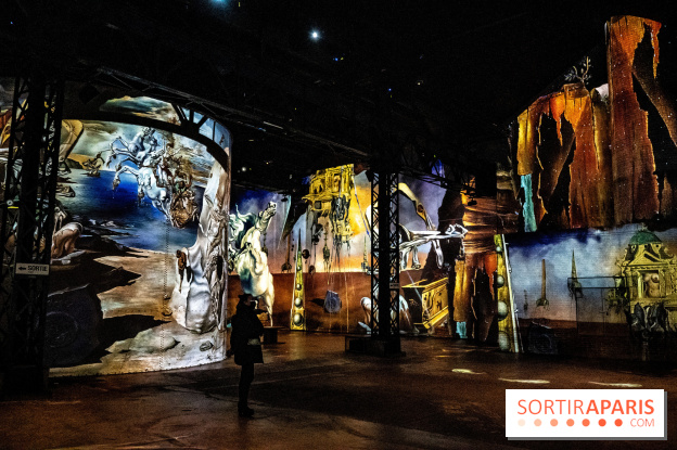 Exposition Dali à l’Atelier des Lumières