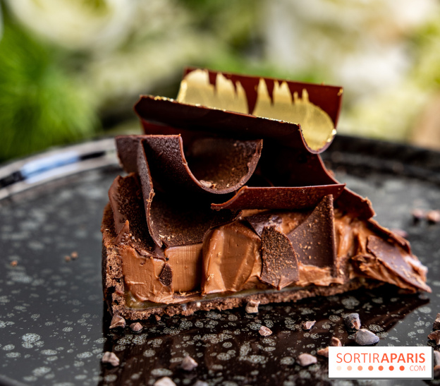 La Tarte Chocolat de Pâques et d'avril de Quentin Lechat au Royal Monceau