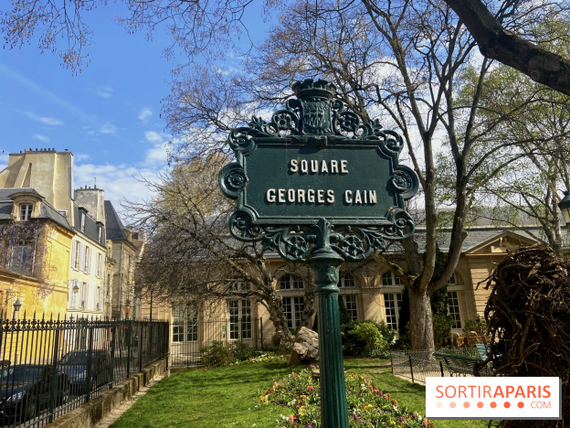 Le Square Georges Cain, un jardin Musée au cœur de Paris