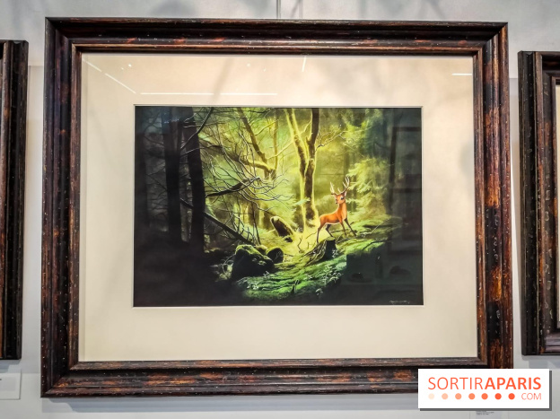 Shizen, l'expo gratuite de Benjamin Lacombe à la galerie Daniel Maghen - nos photos