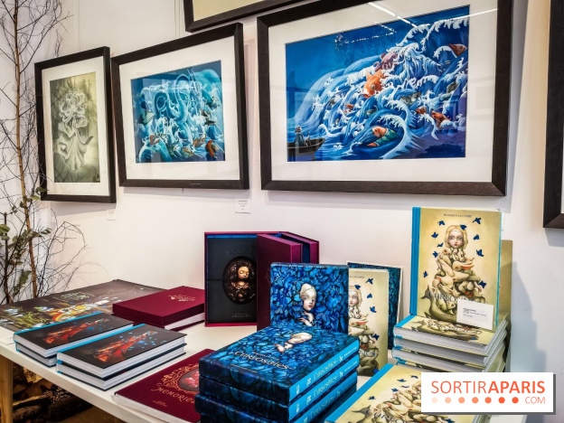 Shizen, l'expo gratuite de Benjamin Lacombe à la galerie Daniel Maghen - nos photos