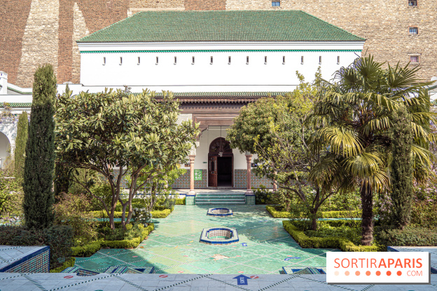 La Mosquée de Paris et son jardin en fleurs