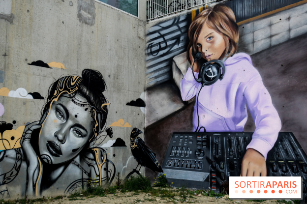 Spot 13 : le lieu éphémère de street art en plein air à Paris, nos photos