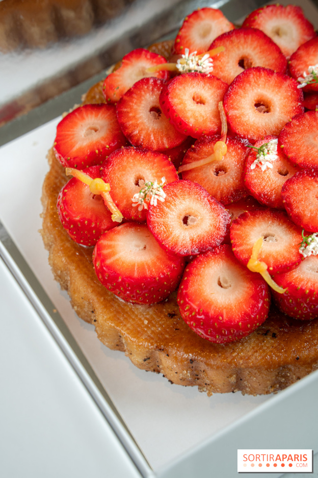 La Tarte aux fraises de Quentin Lechat au Royal Monceau