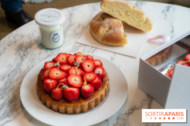 La Tarte aux fraises de Quentin Lechat au Royal Monceau