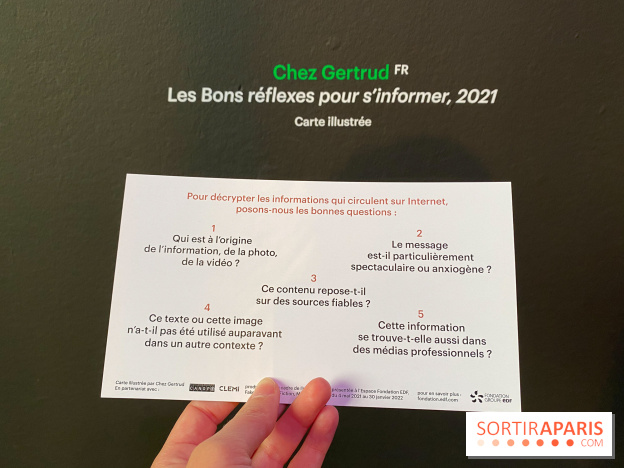 Fake News, l'exposition pédagogique déroutante de la Fondation EDF