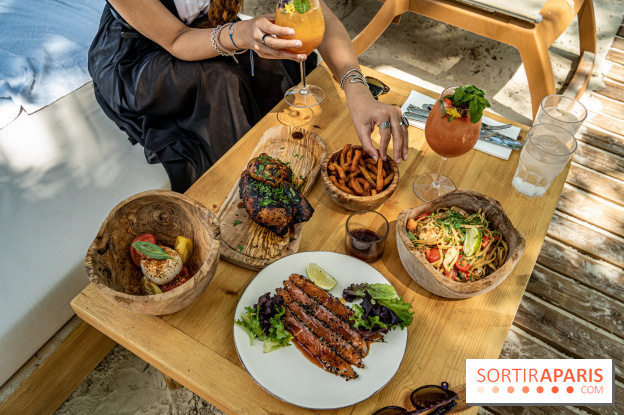 Le Beach Parisienne du Chalet du lac, la plage estivale à Paris