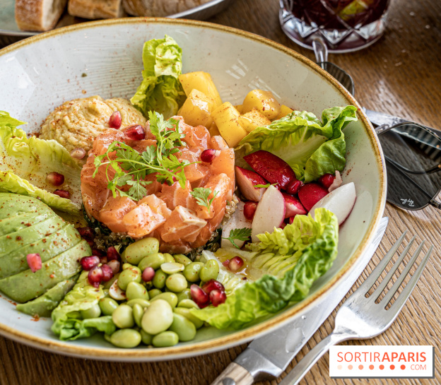 Polpo brasserie, la terrasse péniche 