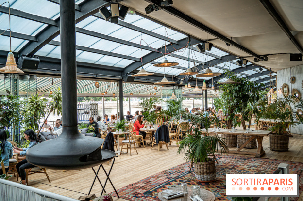 Polpo brasserie, la terrasse péniche 