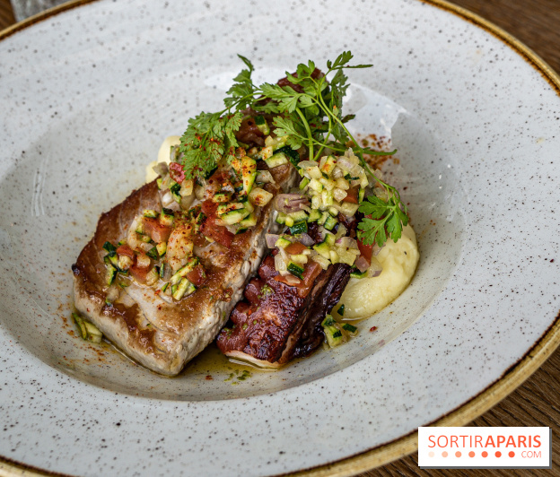 Polpo brasserie, la terrasse péniche 