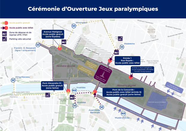 Cérémonie d'ouverture des Jeux Paralympiques : 15 000 places gratuites, comment y accéder ?