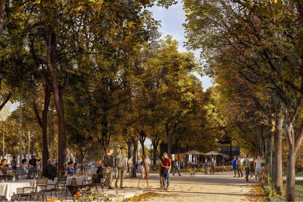 Paris : les Champs-Elysées change de visage pour les Jeux Olympiques de 2024