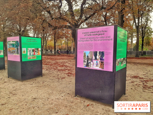 Exposition et animations autour des fontaines Wallace sur les Champs-Elysées cet automne