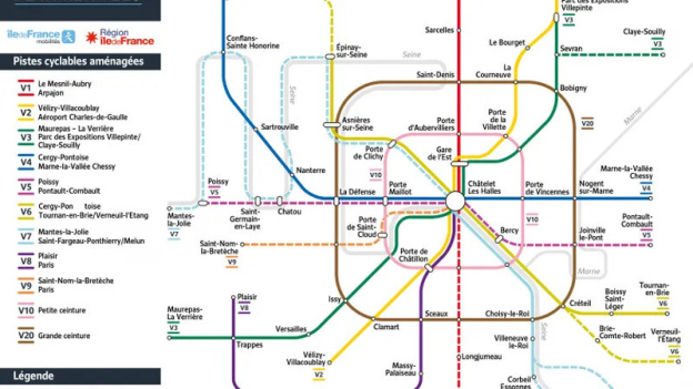 Vélo Île-de-France : relier Paris et sa région avec 750 kilomètres de pistes cyclables
