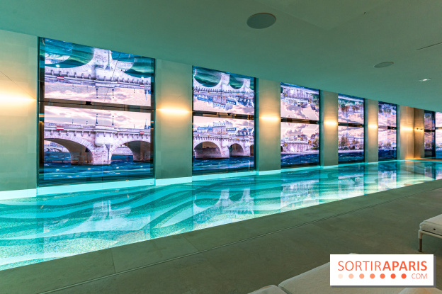 Le SPA DIOR et la piscine du Cheval Blanc Paris