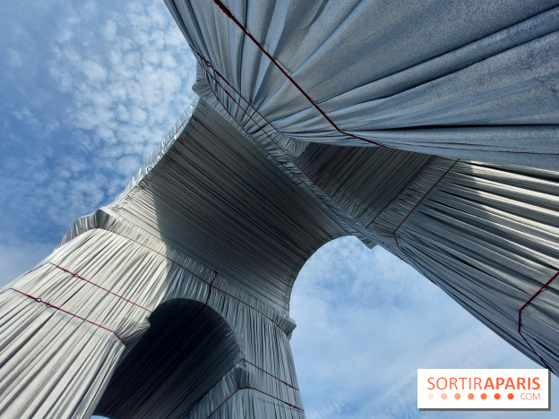 L'Arc de Triomphe empaqueté, nos photos