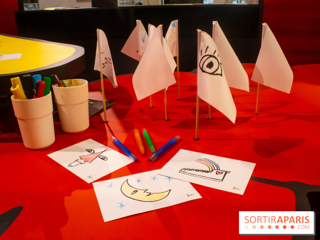 Castelbajac à la Galerie des Enfants du Centre Pompidou