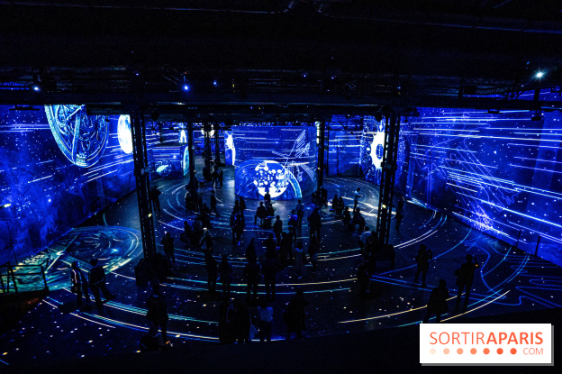 Photos : Destination Cosmos à l'Atelier des Lumières