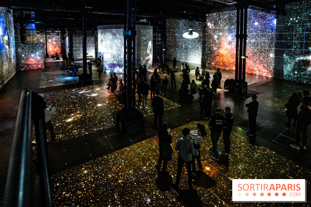 Photos : Destination Cosmos à l'Atelier des Lumières