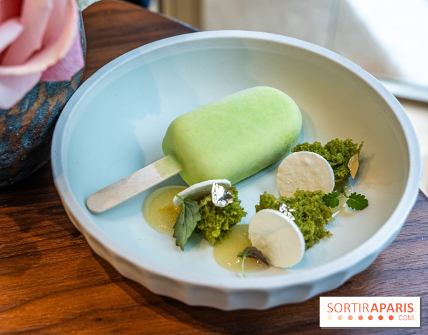 Octave restaurant dans le 16e par Juliette Ju - dessert - glace