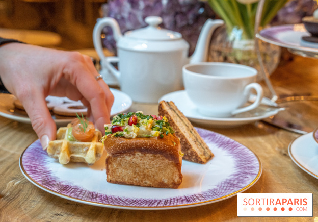 Le tea time de Noël du Crillon 