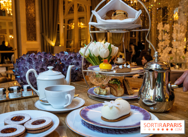 Le tea time de Noël du Crillon 