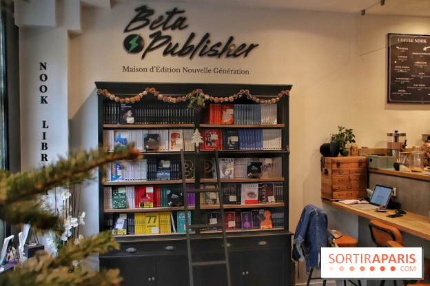 Book Nook, le coffee shop original qui accueille la maison d'édition Beta Publisher