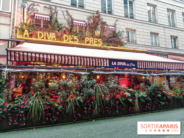 Les cafés fleuris de Paris