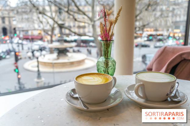 Café Kitsuné Louvre en mode salon de thé et pâtisserie