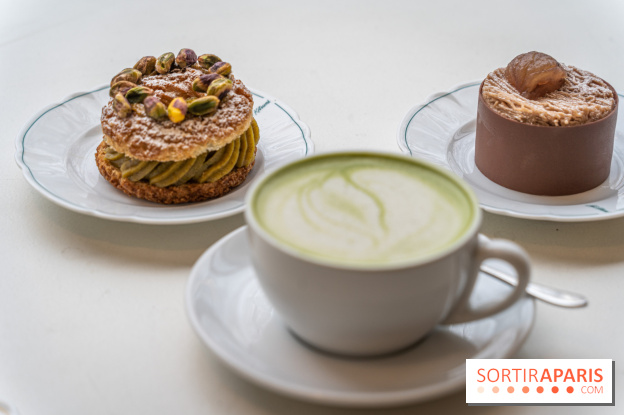 Café Kitsuné Louvre en mode salon de thé et pâtisserie