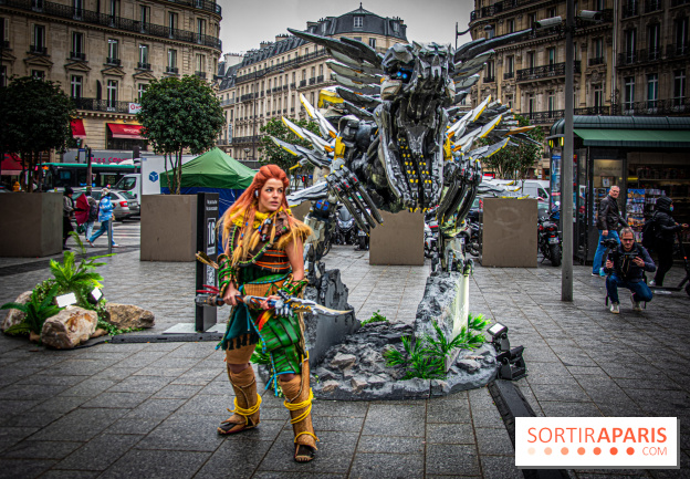 Horizon Forbidden West : l'exposition dans le métro parisien - nos photos