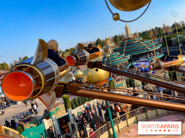 Visuel Disneyland Paris Space Mountain orbitron