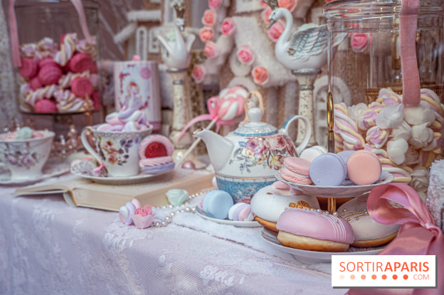 Le Jardin de Mademoiselle en mode Fête foraine sous la neige 