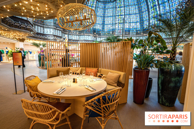 Bleu Coupole restaurant du Printemps 