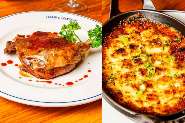 Le meilleur canard de paris : canard & champagne !