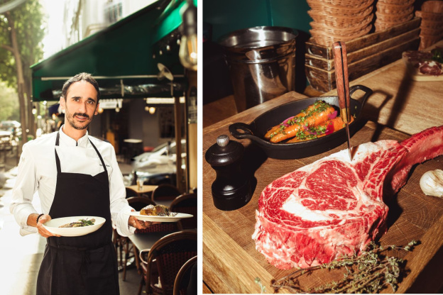 Maxime Aliano, le chef qui a fait de la côte de bœuf la signature de Gaston à Paris