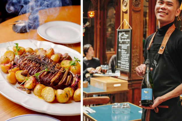 Fêtes de fin d’année : le restaurant Canard & Champagne dévoile son magret XXL